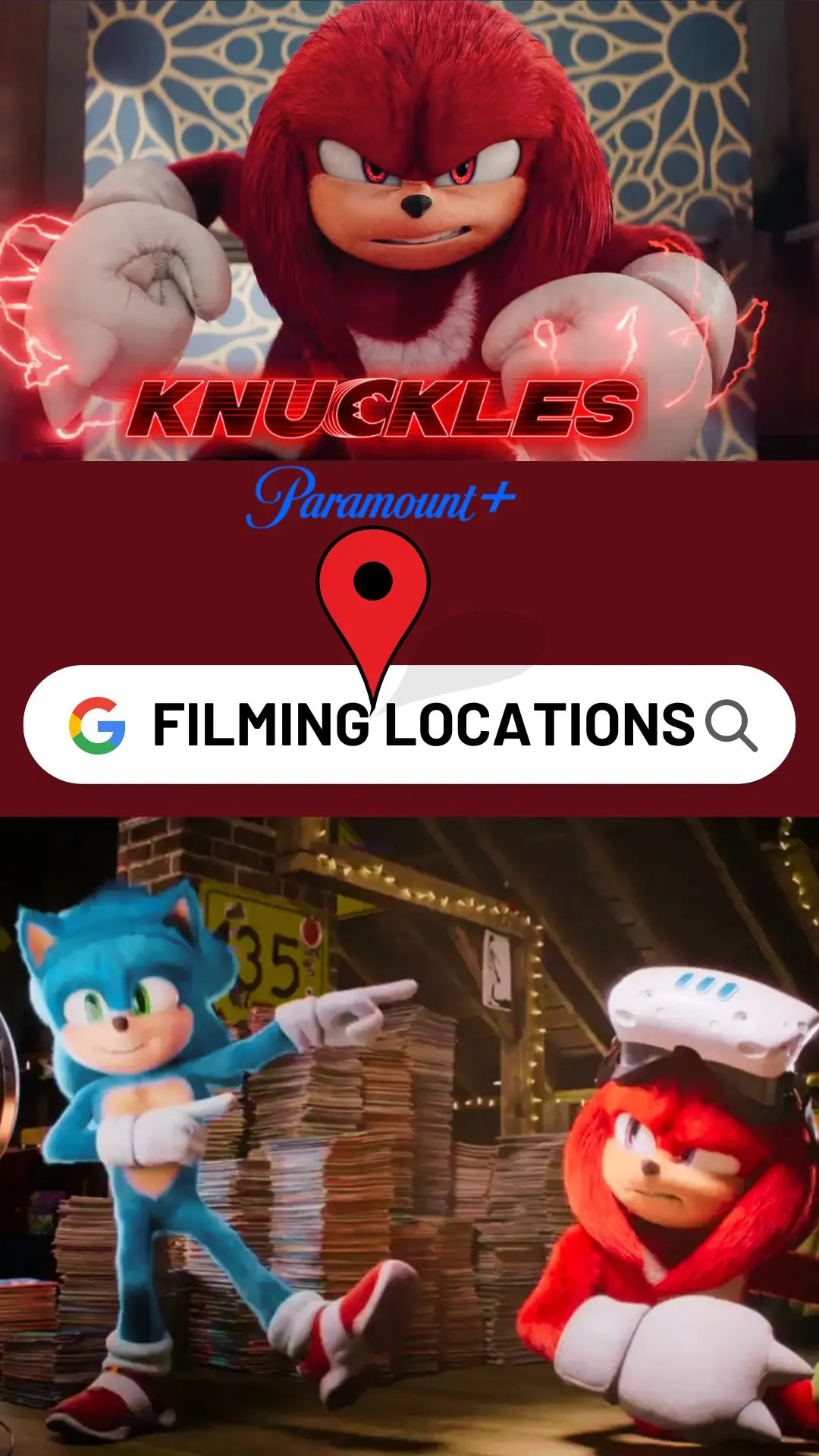 Knuckles Filming Locations