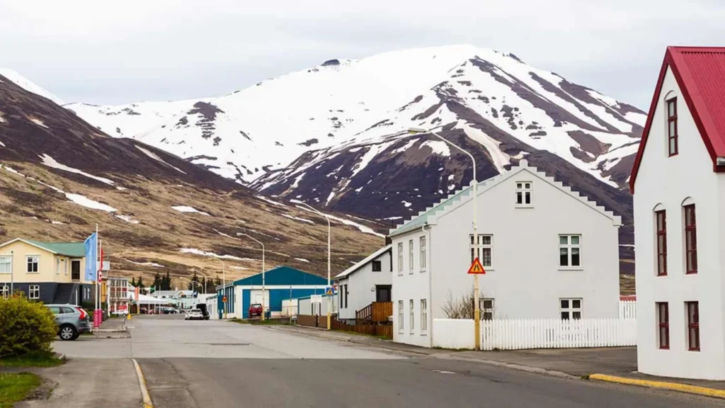 Night Country Filming Locations, Dalvik, Iceland