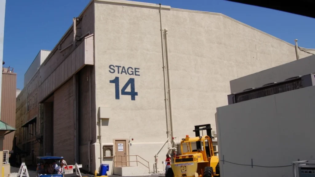 Palm Royale Filming Locations, Stage 14, Paramount Studios - 5555 Melrose Avenue, Hollywood, Los Angeles, California, USA
