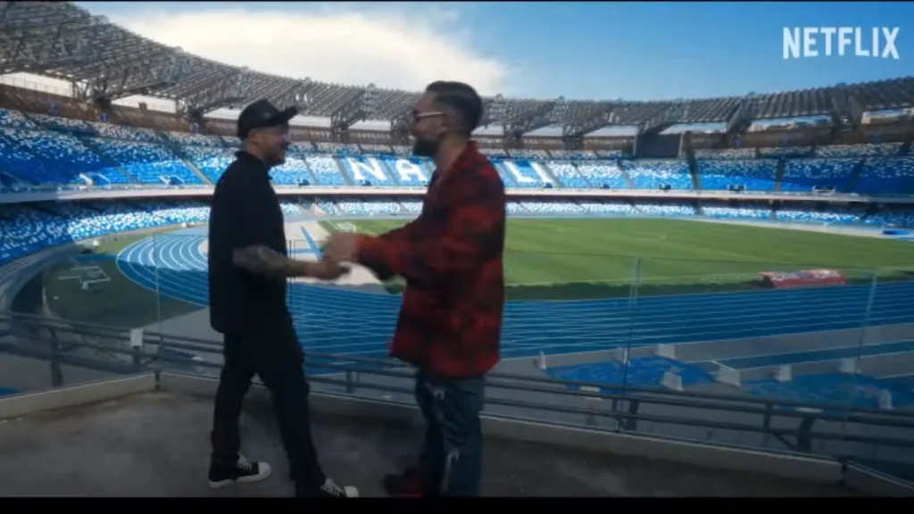 Rhythm + Flow Italy Filming Locations, Diego Armando Maradona Stadium