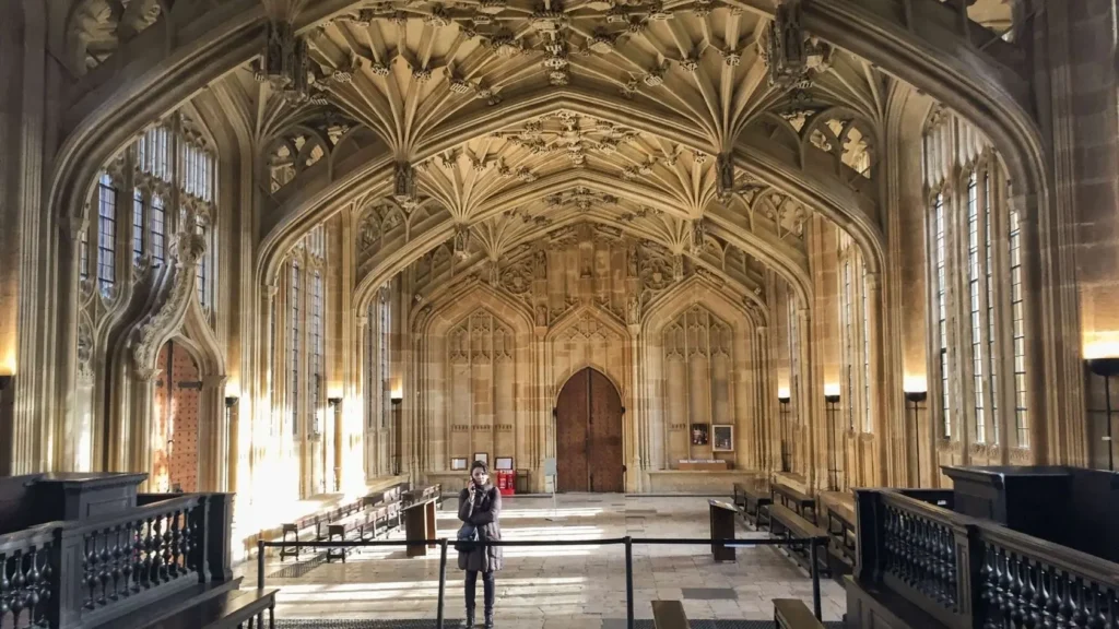 The Favourite Filming Locations, Divinity School, Oxford, Oxfordshire, England, UK