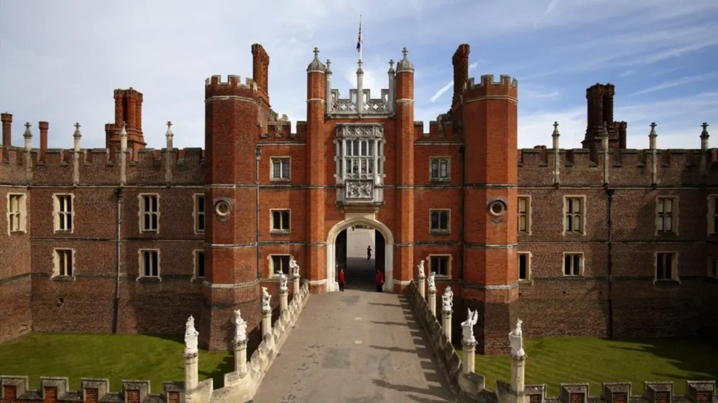 The Favourite Filming Locations, Hampton Court Palace, East Molesey, Surrey, England, UK