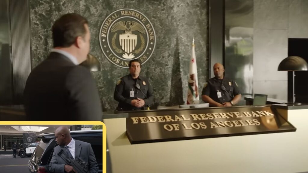 The Rookie Season 6 Filming Locations, Federal Reserve Bank of San Francisco