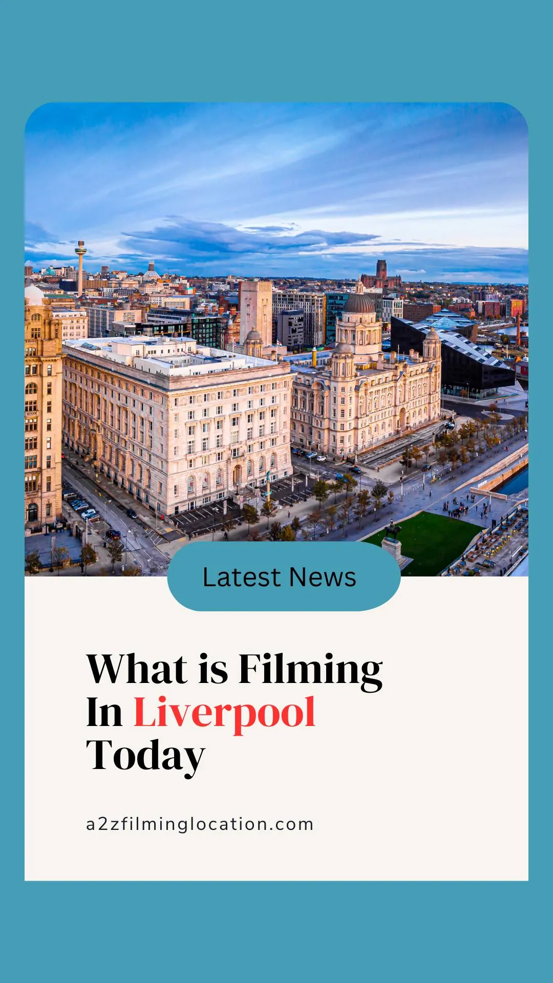 What is Filming In Liverpool Today