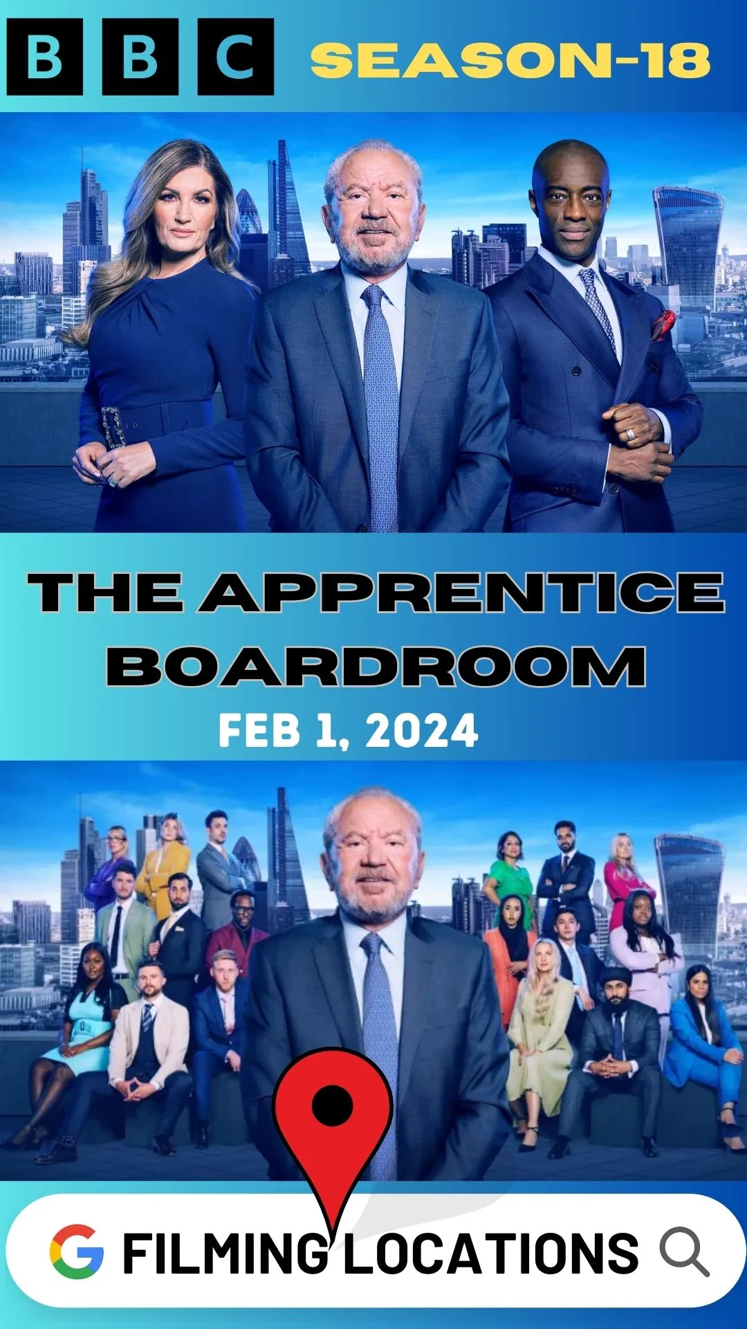 Where Is The Apprentice Boardroom Filmed