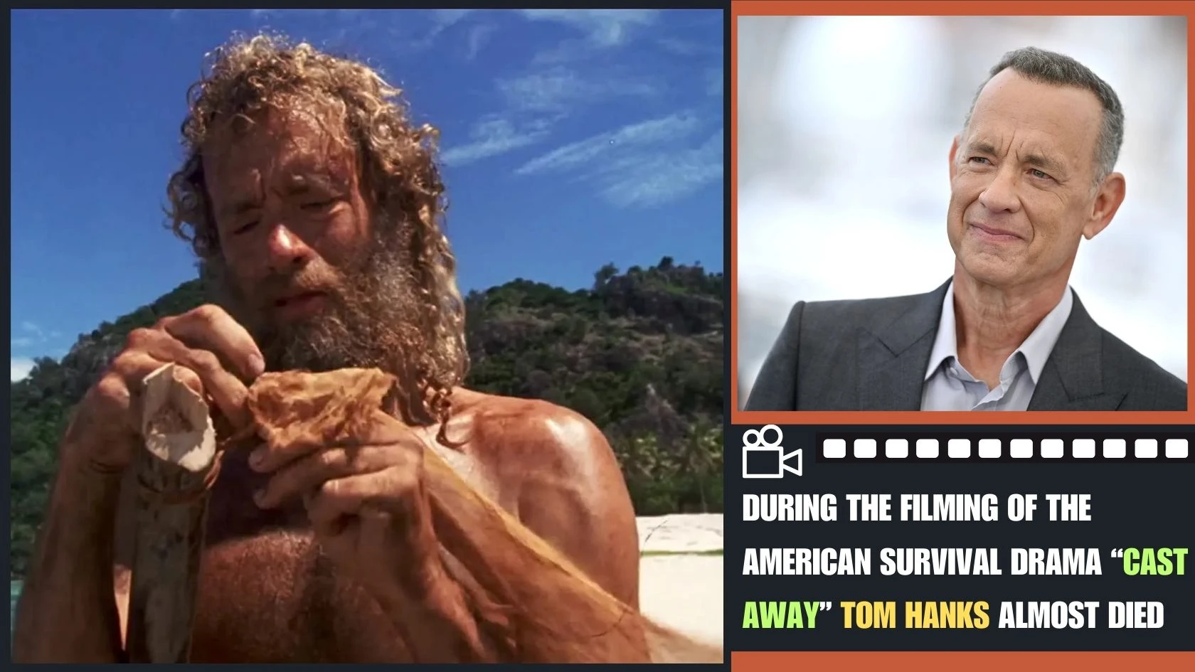 Why It is Said That Tom Hanks Almost Died Filming _Cast Away