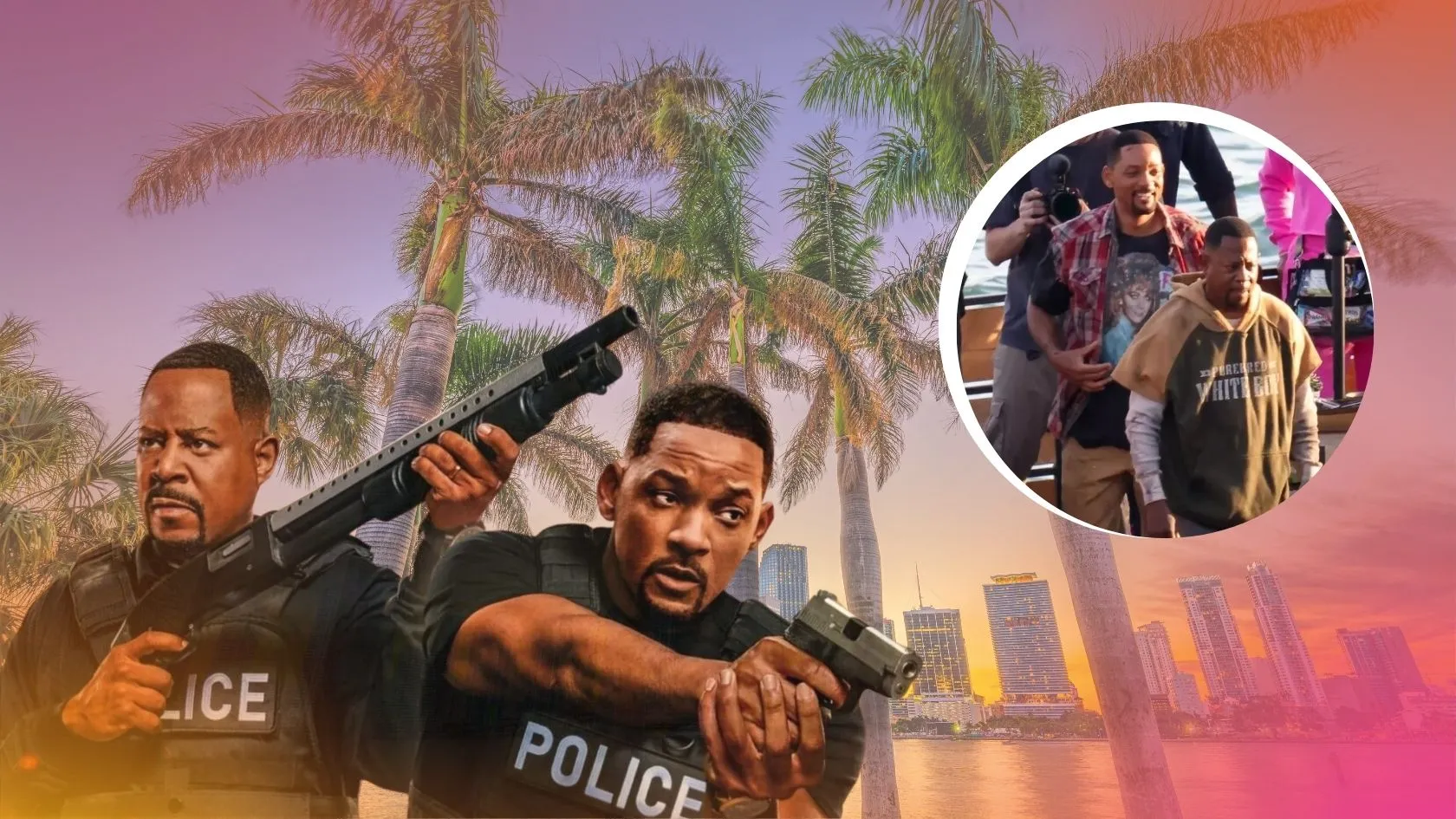 Will Smith and Martin Lawrence Spotted Filming 'Bad Boys 4' in Miami