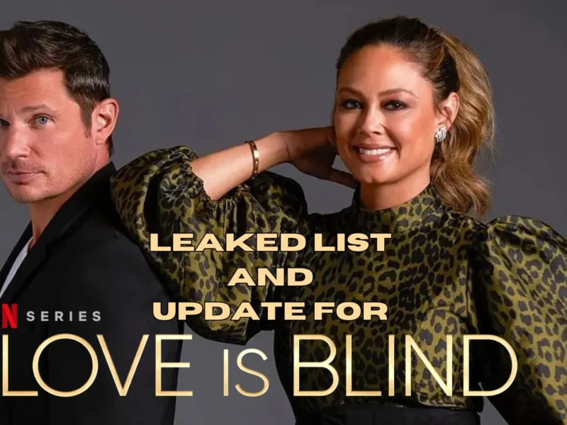 New Filming Update and Leaked List for Netflix Show Love Is Blind