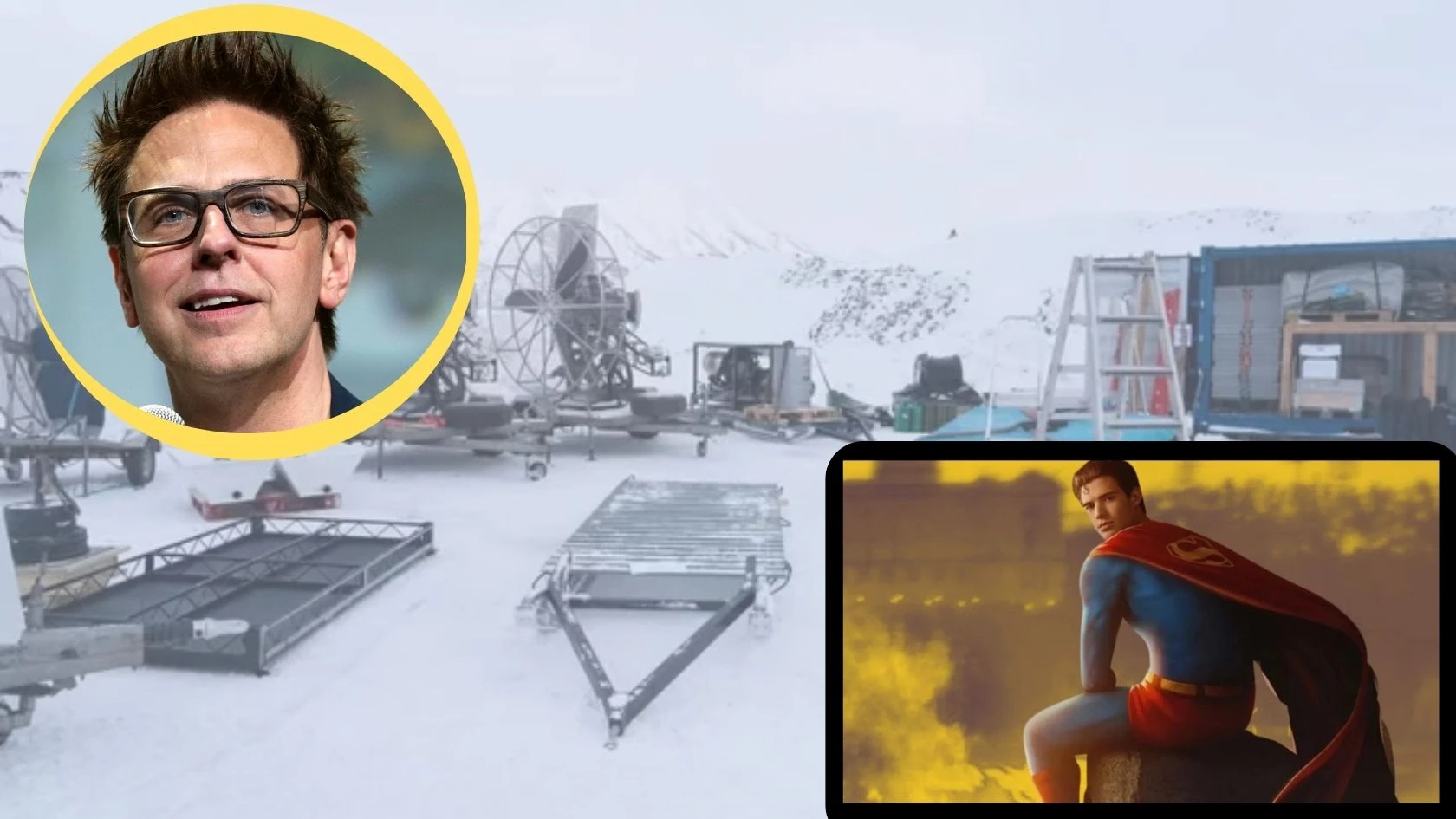 Superman Escapes to the Arctic James Gunn Discusses Filming First Scenes in Svalbard, Norway