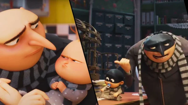 Gru vs. Baby Bag_ Despicable Me 4 Trailer Shows Parenthood Struggles