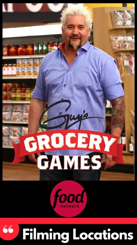 Where Is Guy's Grocery Games Filmed