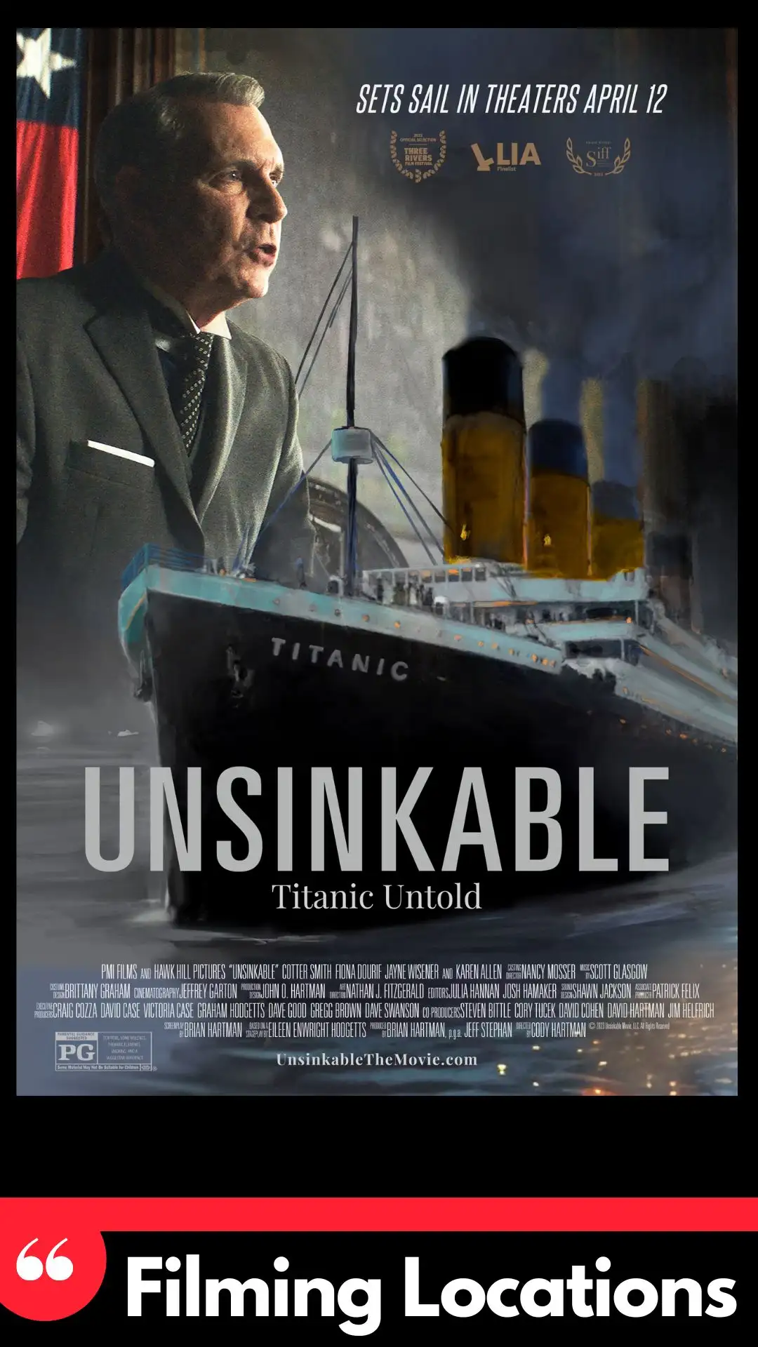 Where Is Unsinkable Filmed