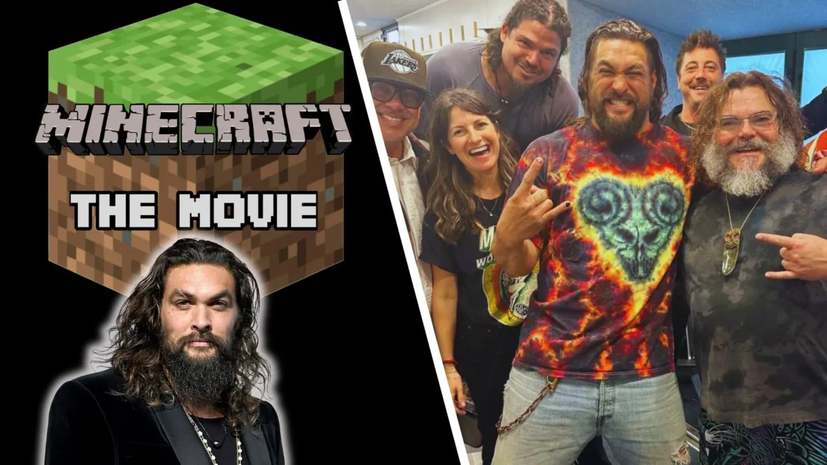 Minecraft Movie Wraps Filming with Jason Momoa at the Helm!
