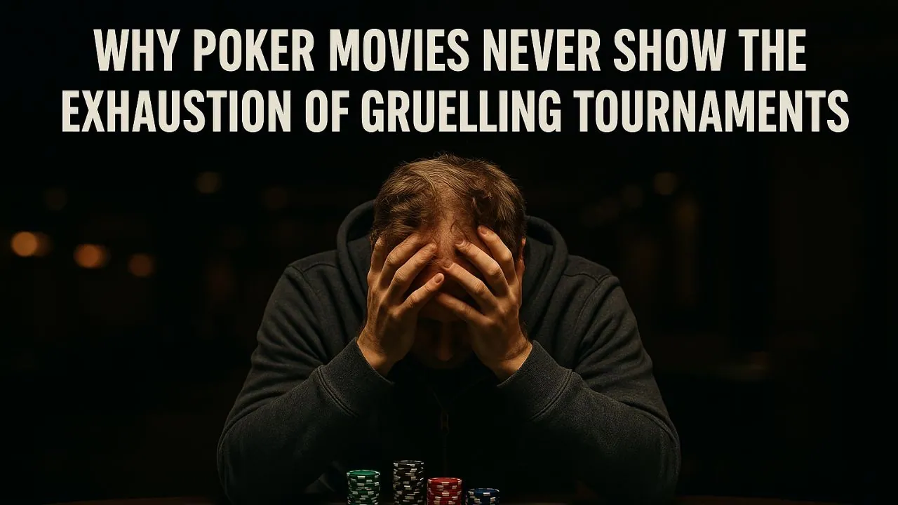 Why Poker Movies Never Show the Exhaustion
