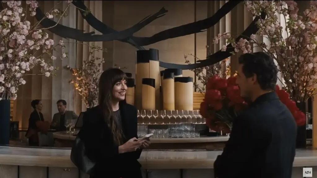 Materialists Filming in Lotte New York Palace, New York City