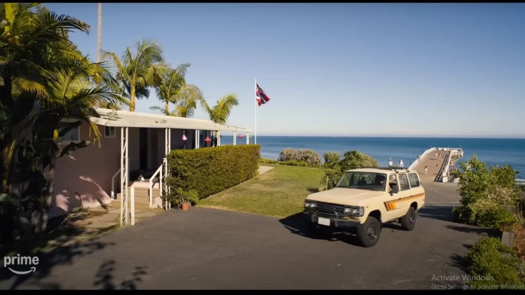 Prime Video's Ballard Filming in Paradise Cove Beach, Malibu, California, USA