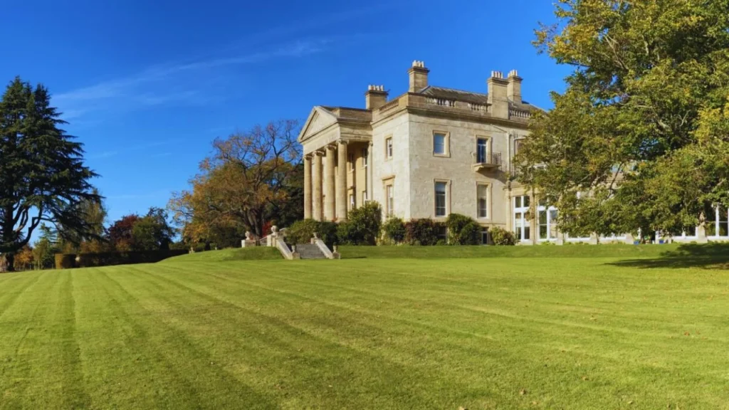 Netflix's The Thursday Murder Club Filming Locations (2025) 11 The Thursday Murder Club Filming in Gaddesden Place, Hertfordshire