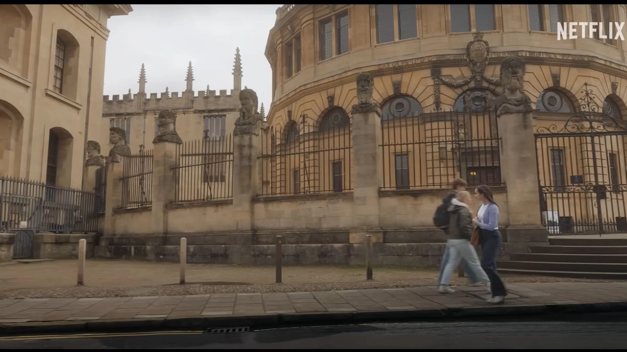 Sheldonian Theatre, University of Oxford, in Netflix's My Oxford Year