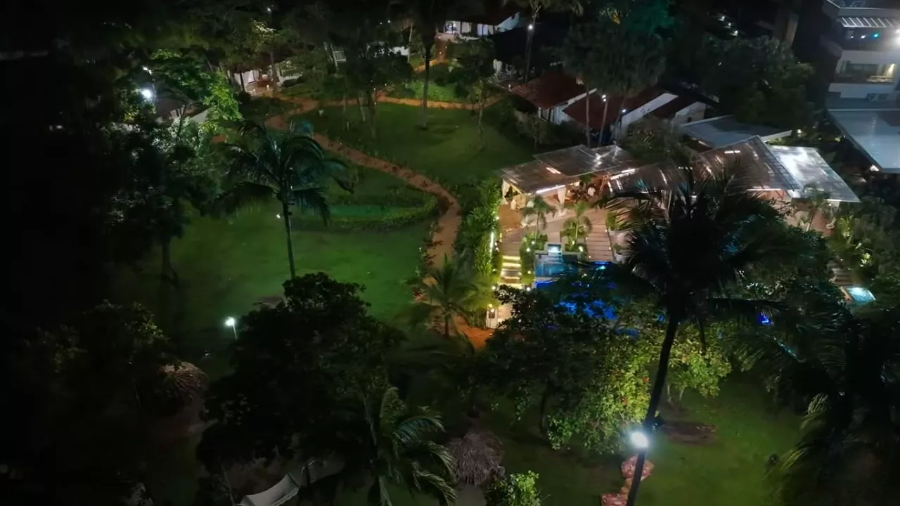 Azura Beach Resort Night view Featured in Are You My First