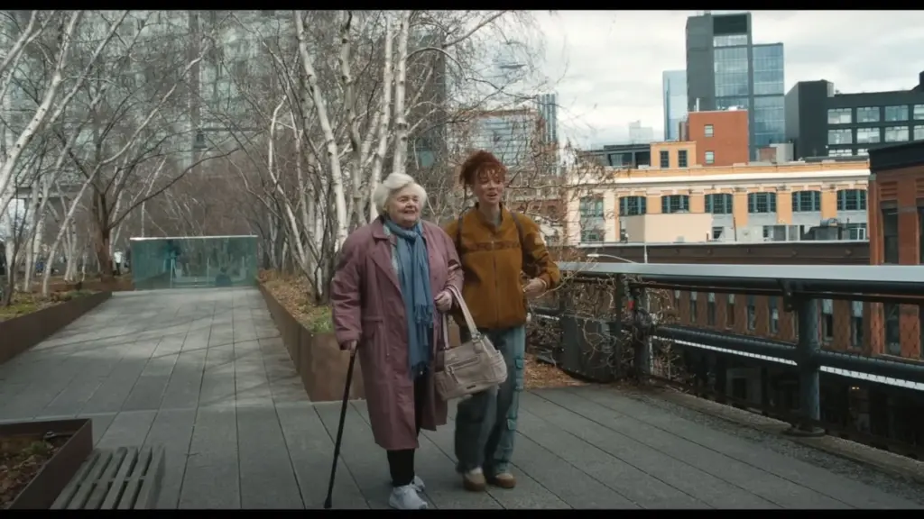 Eleanor the Great Filming in Manhattan, New York