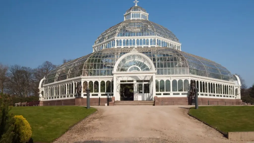 House of Guinness Filming in Sefton Park Palm House, Liverpool