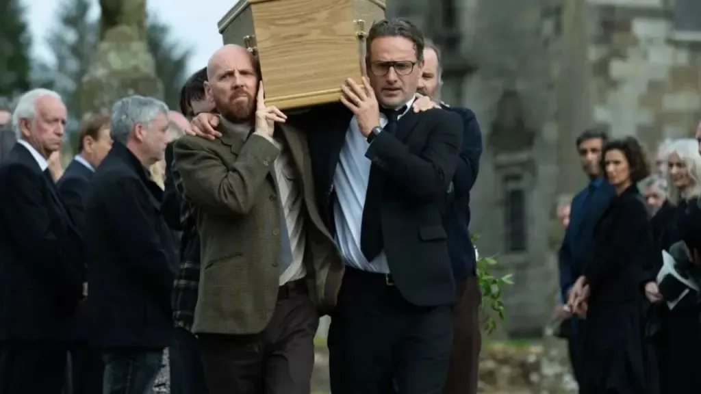 ITV's Coldwater Filming in Blanefield, Stirling