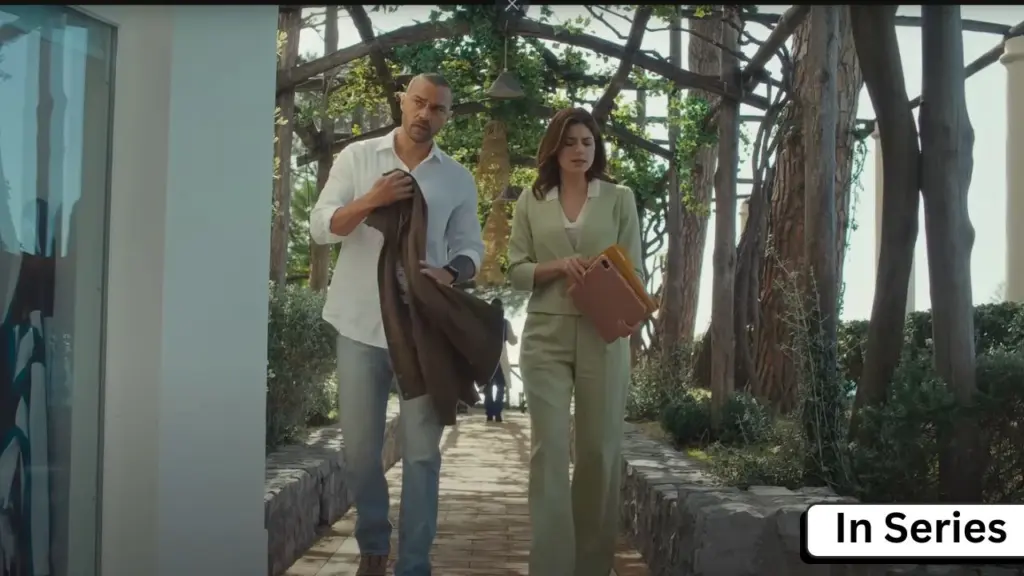 Jesse Williams and Maria Chiara Giannetta in Hotel Costiera (2025)