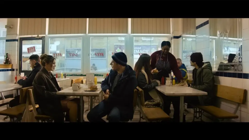Department Store Interiors (London, Unspecified) Featured in Jingle Bell Heist