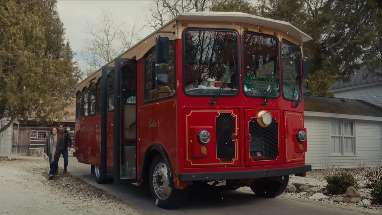 Door County Streets in A Cherry Pie Christmas