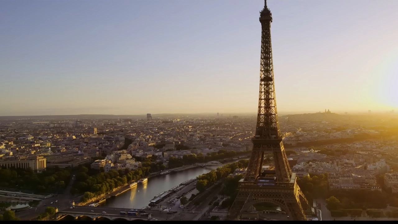 Eiffel Tower, Paris, France Featured in Champagne Problems