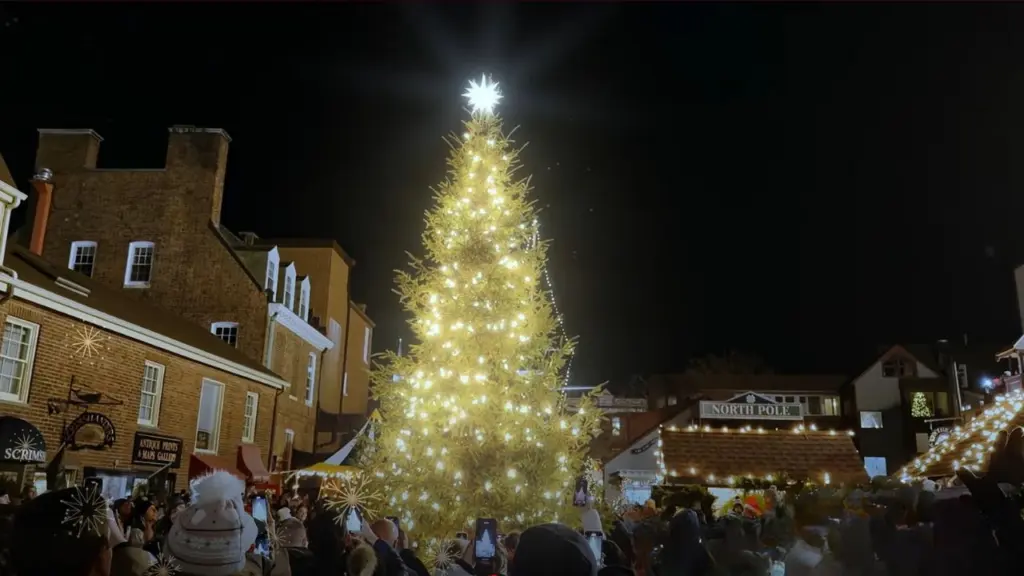 Newport, Rhode Island (Downtown) Featured in A Newport Christmas