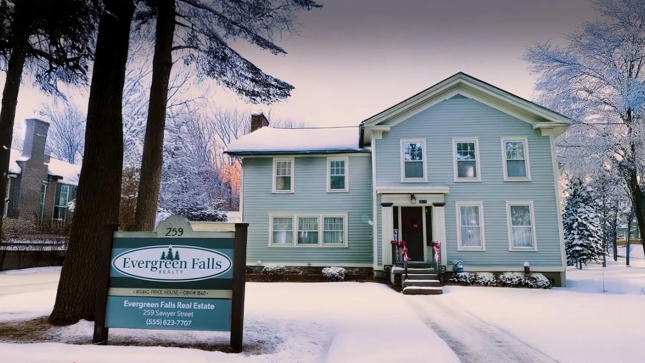 A house fetured in There’s No Place Like Christmas