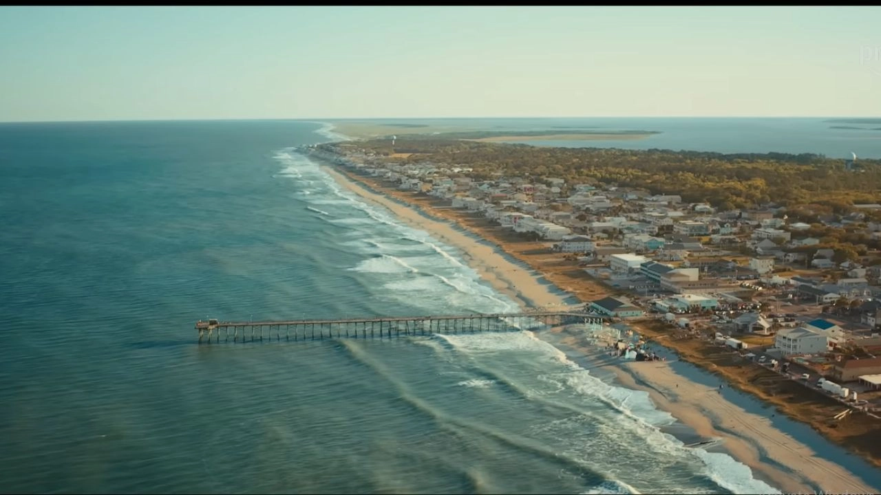 Kure Beach Pier featured in Merv Movie