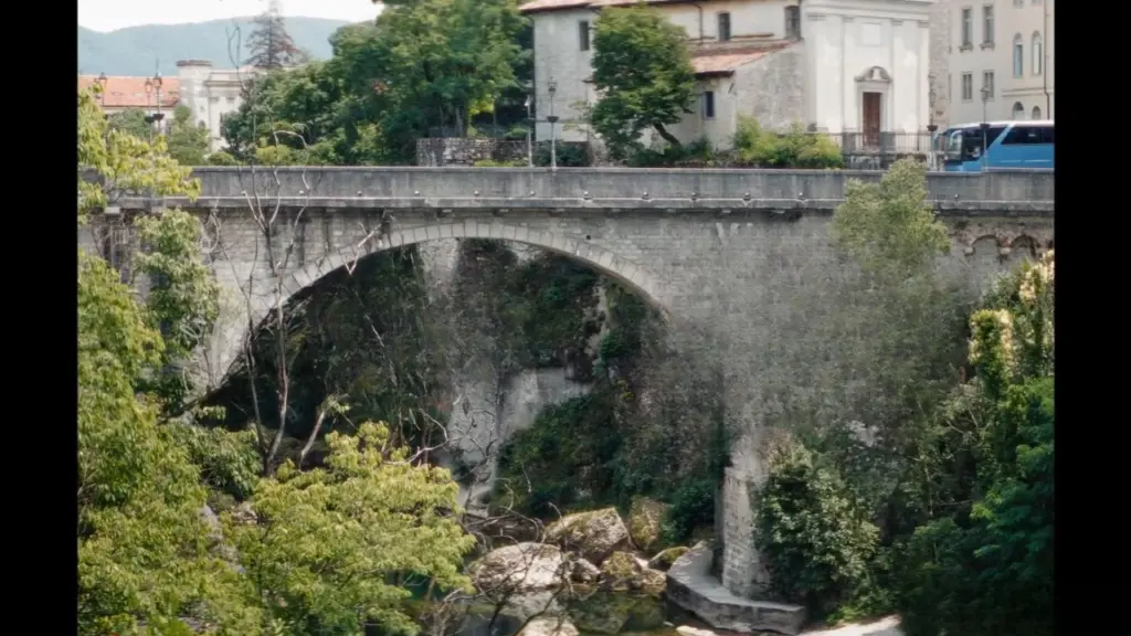Ponte del Diavolo, Cividale del Friuli Featured in Little Trouble Girls