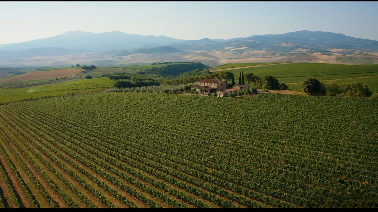 You, Me & Tuscany Filming Locations 6 A vineyard in Tuscany featured in You, Me & Tuscany