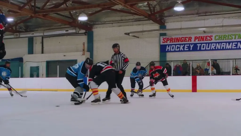 An Ice Rink in Calgary, Canada Featured in A Dickens of a Christmas