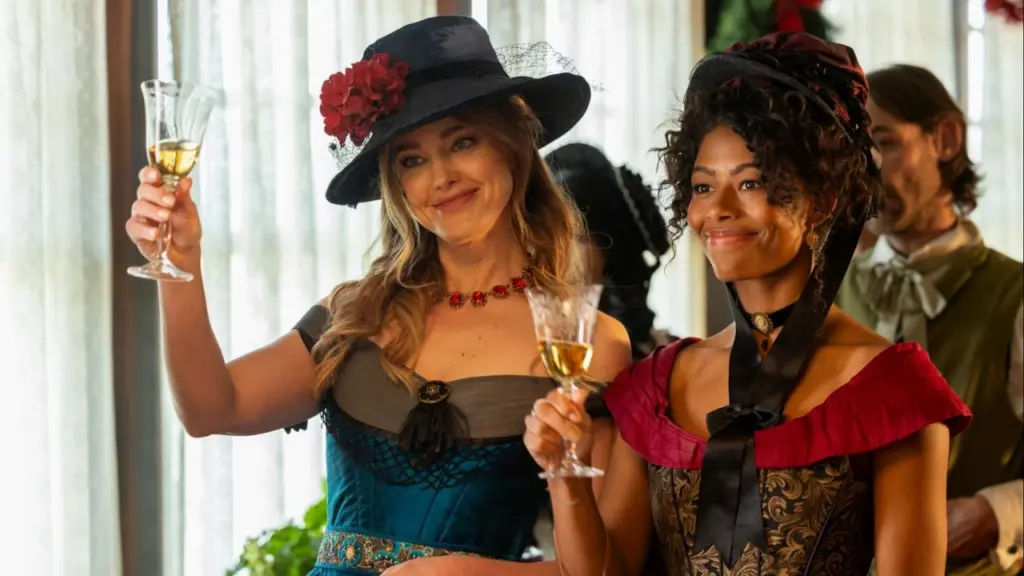 Ashley Newbrough as Zara and Kaya Coleman as Chloe