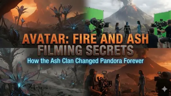 Avatar Fire and Ash Filming Secrets How the Ash Clan Changed Pandora Forever