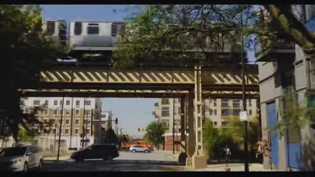 Chicago _L_, Chicago, Illinois Featured in Moses the Black