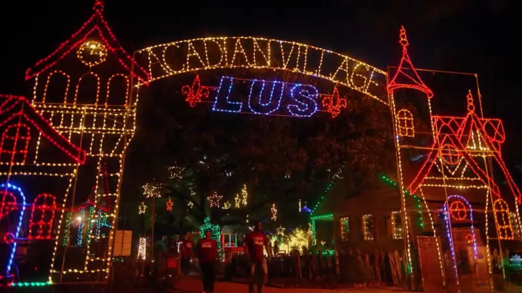 LARC Acadian Village, Lafayette, Louisiana Featured in The Christmas Contract