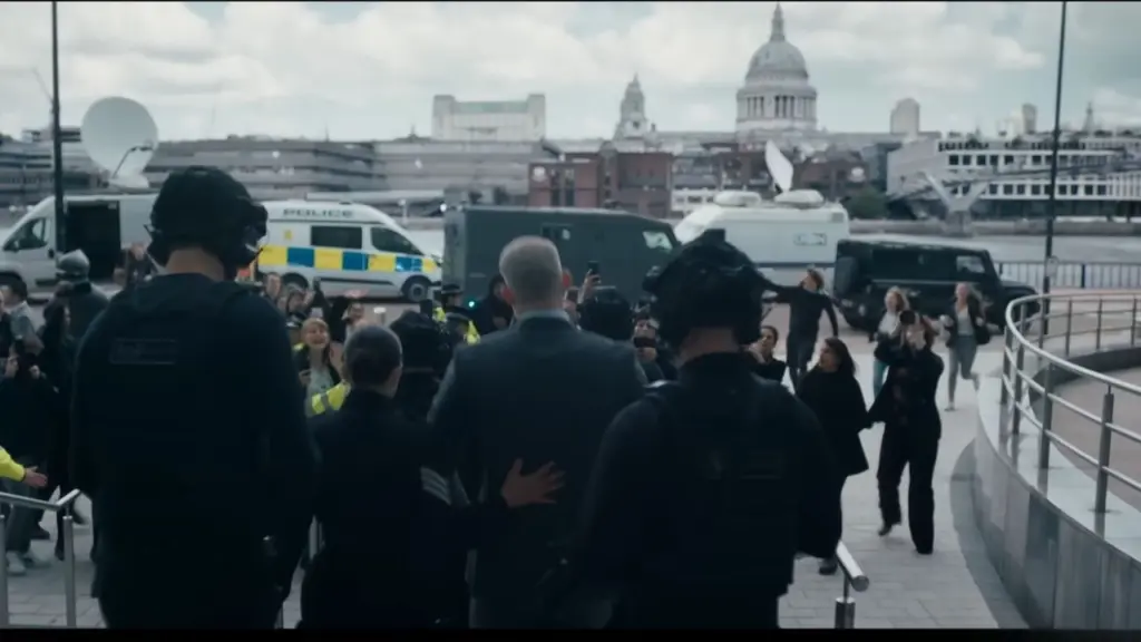 St. Paul's Cathedral, London, England Appears in The War Between the Land and the Sea