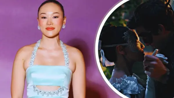 Bridgerton Season 4 Star Yerin Ha Reveals How the Iconic Staircase Scene Was Filmed