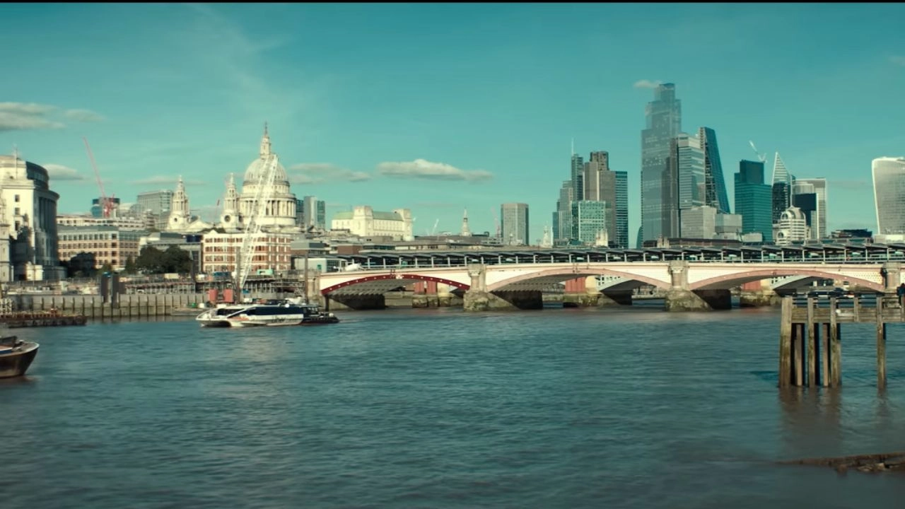 Blackfriars Bridge, London Featured in How to Get to Heaven from Belfast