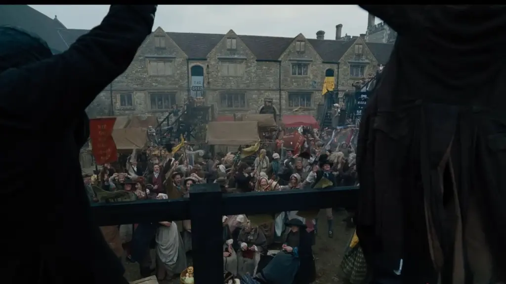 Wuthering Heights Filming Locations (2026) 6 Wuthering Heights Filming in Low Row Village, Richmondshire