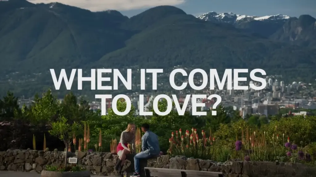 A cinematic view of Queen Elizabeth Park, Vancouver Featured in Age of Attraction