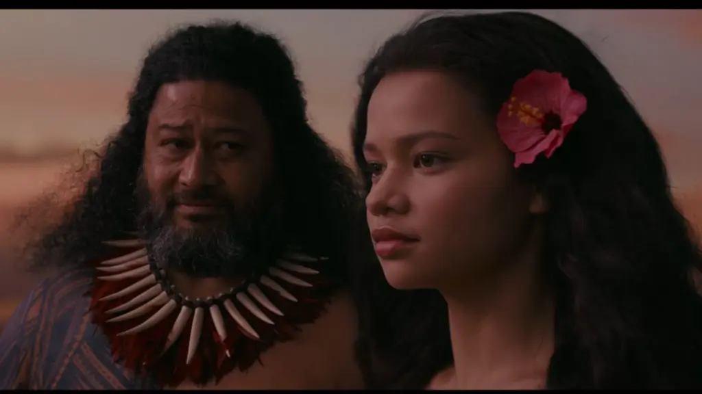 Catherine Laga'aia and John Tui Chief as Tui in Moana (2026)