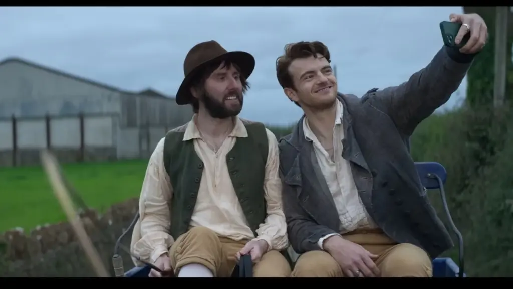 Mother's Pride Filming Locations (2026) 10 Jonno Davies and James Buckley in Mother’s Pride