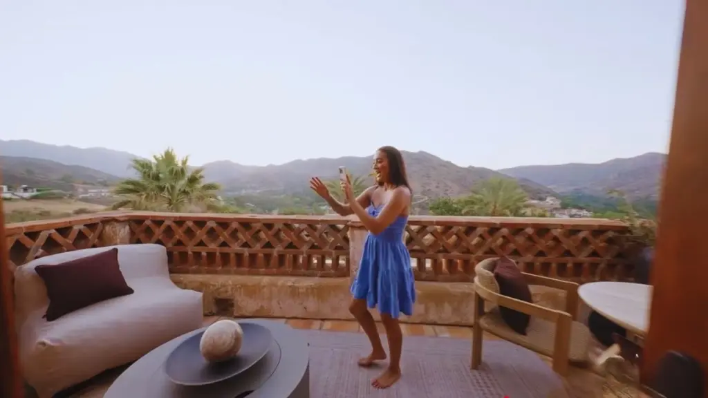 Pool Area of the Bachelor Mansion Featured in Bachelor Mansion Takeover