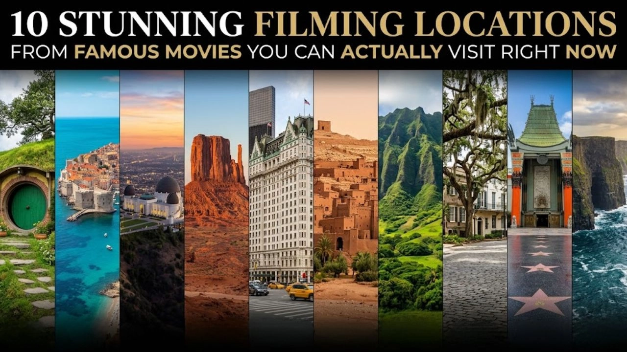 10 Stunning Filming Locations From Famous Movies You Can Actually Visit Right Now
