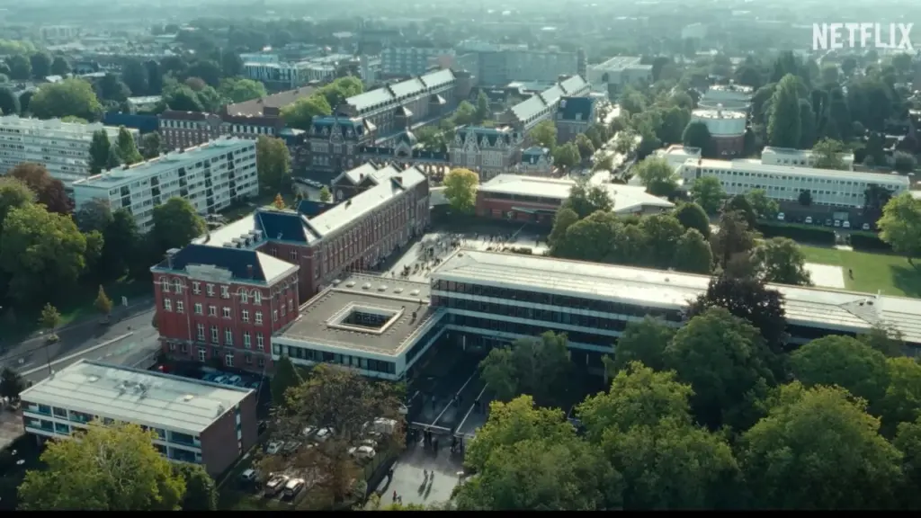 Flunked Filming Locations (2026) 2 Collège Charles Baudelaire, Roubaix Campus Arial View Featured in Flunked